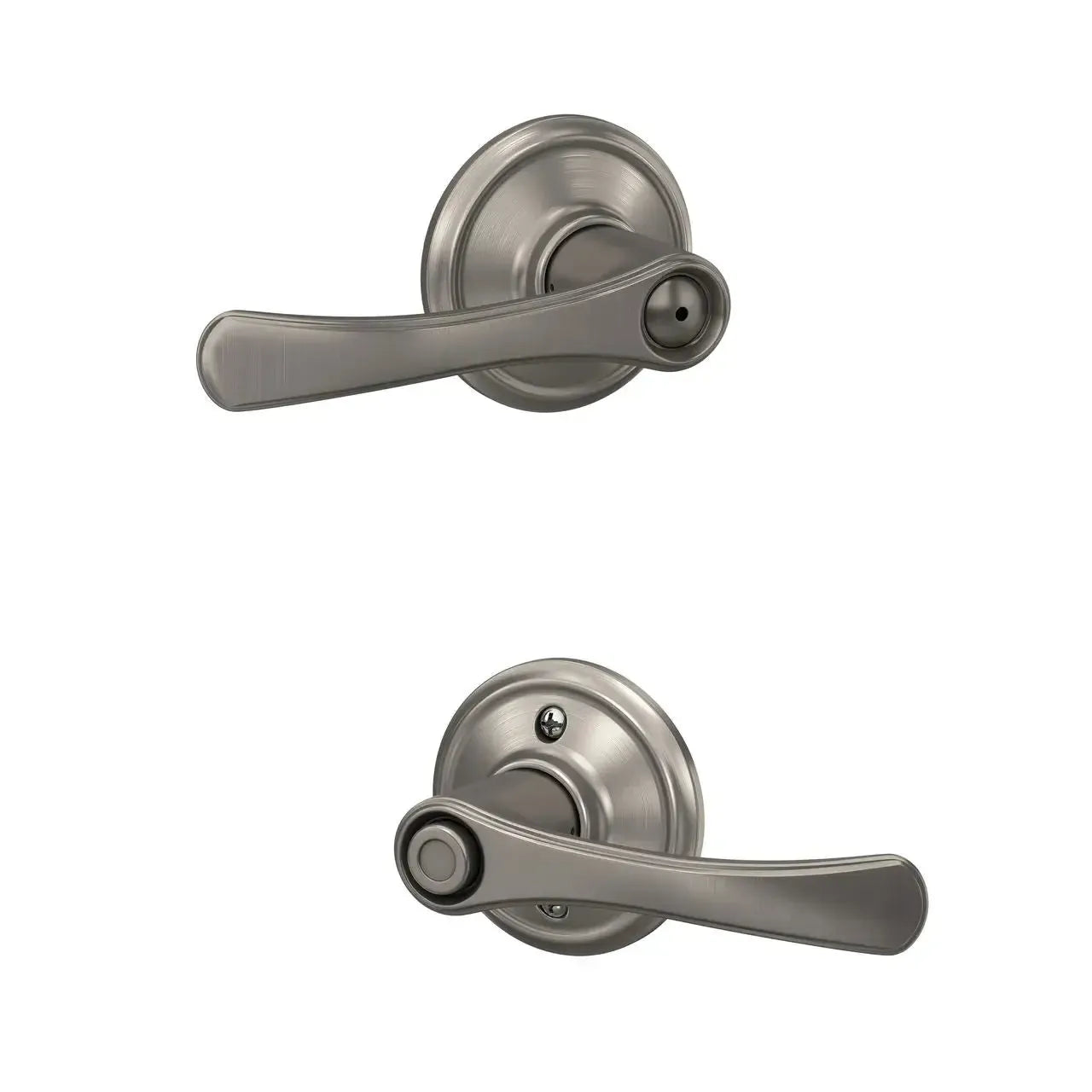 Schlage Avila Lever in Satin Nickel finish