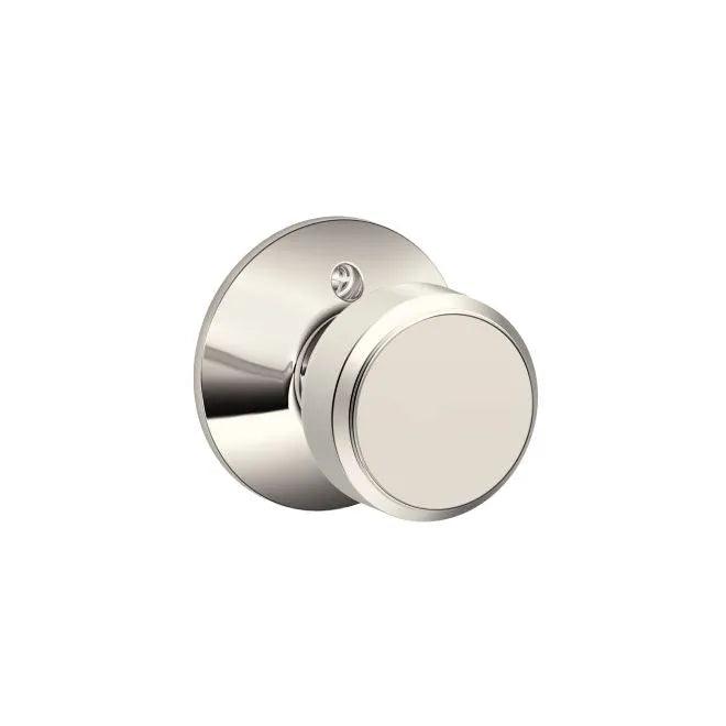 Schlage Bowery Knob Half Dummy Polished Nickel