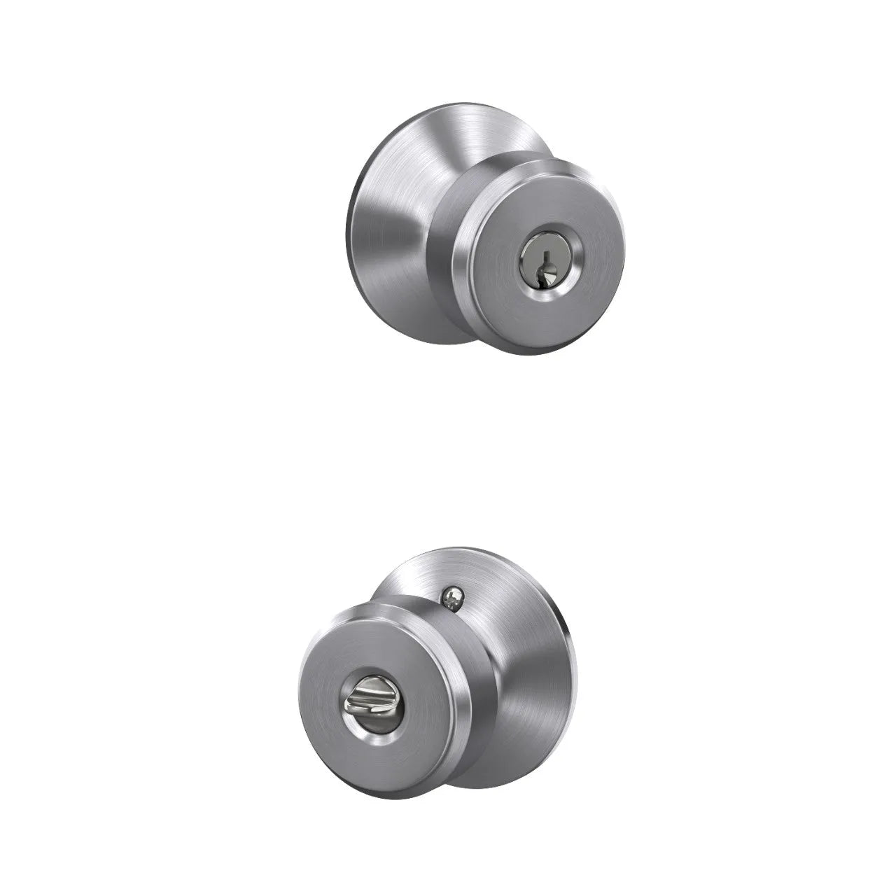 Schlage Bowery Knob Satin Chrome
