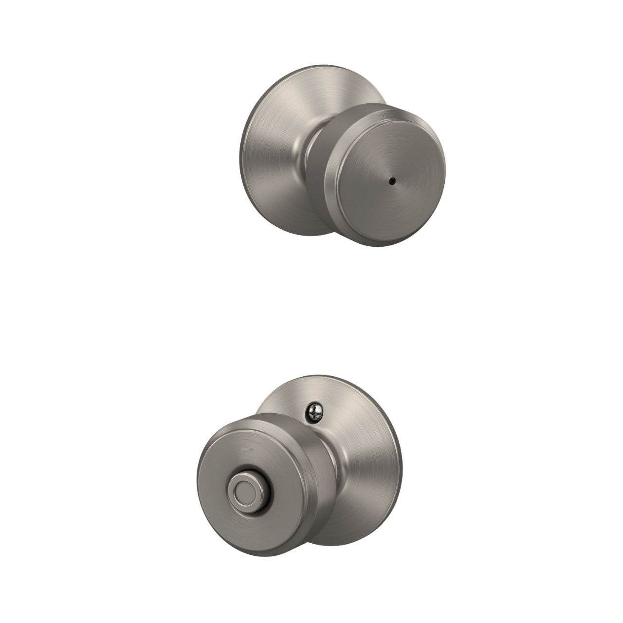 Schlage Bowery Knob Satin Nickel