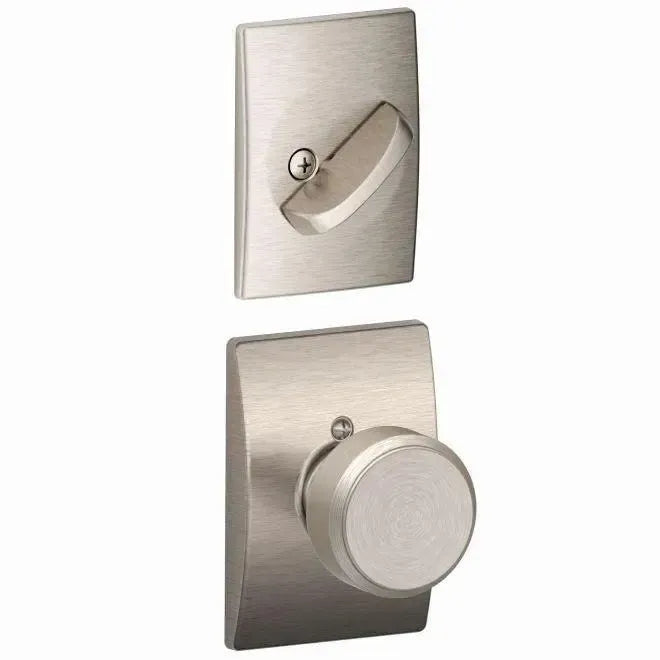 SchlageSchlage Bowery Knob With Century Rosette Interior Active Trim - Exterior Handleset Sold Separately in 