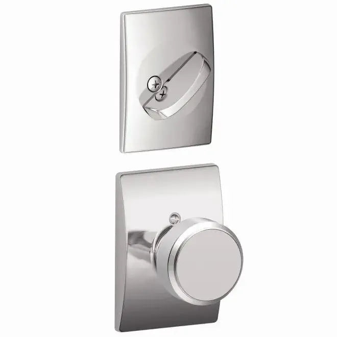 SchlageSchlage Bowery Knob With Century Rosette Interior Active Trim - Exterior Handleset Sold Separately in 