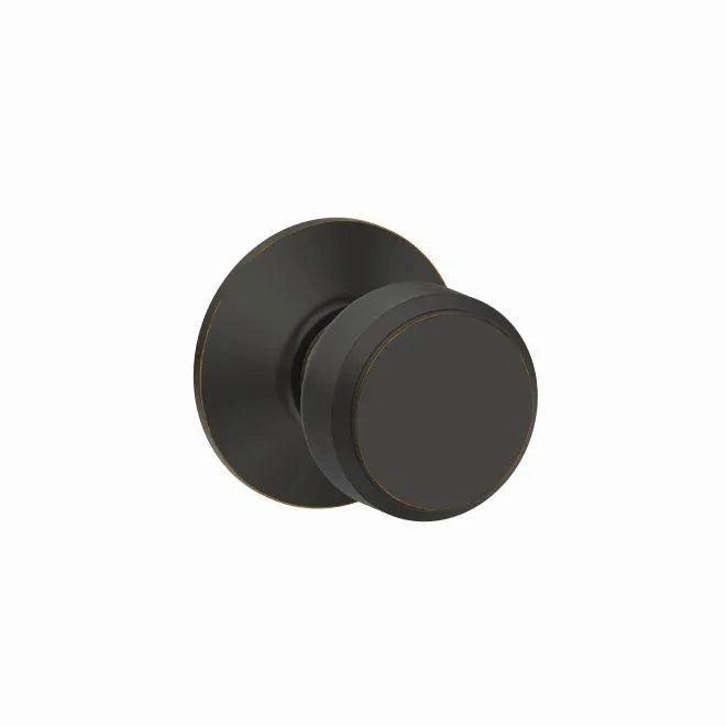 Schlage Bowery Passage Knob in Aged Bronze finish