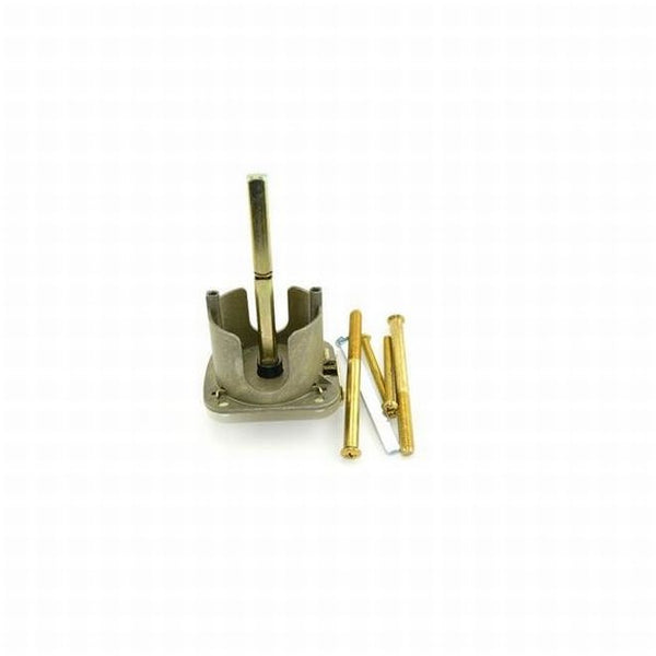 Schlage 2-1/2" F60 Thick Door Kit for F58's in Bright Brass finish