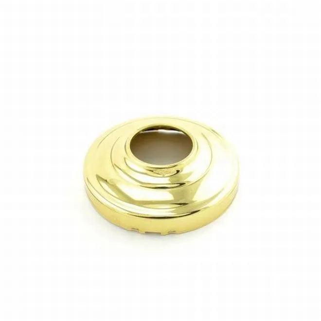 Schlage Keyless Andover Rosette in Bright Brass finish