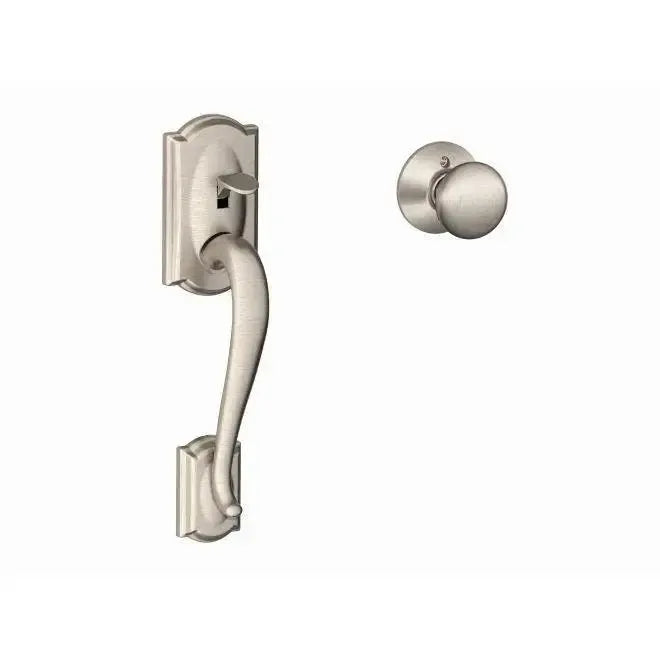 SchlageSchlage Camelot Bottom Half Handleset With Plymouth Knob in 