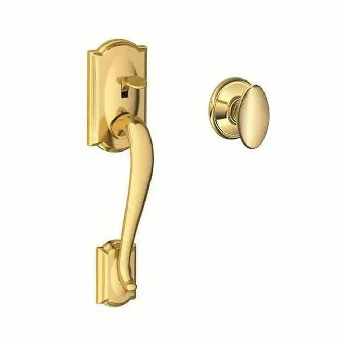 SchlageSchlage Camelot Bottom Half Handleset With Siena Knob in 