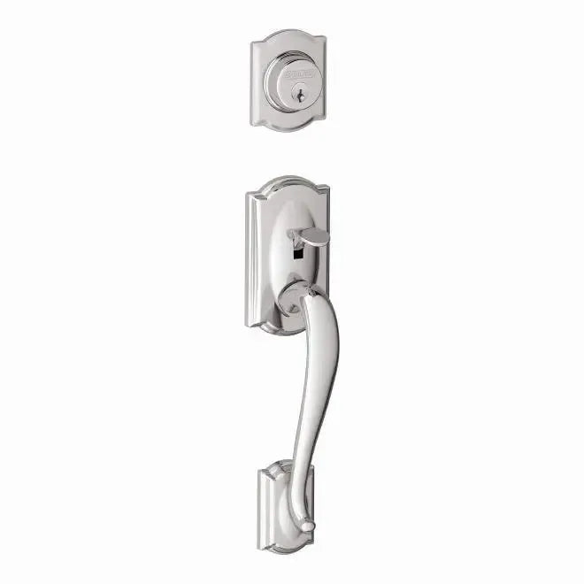 SchlageSchlage Camelot Single Cylinder Exterior Active Handleset Only - Interior Trim Sold Separately in 