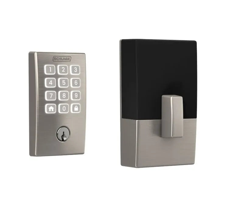 Schlage Century Arrive Smart WiFi Deadbolt in Satin Nickel finish