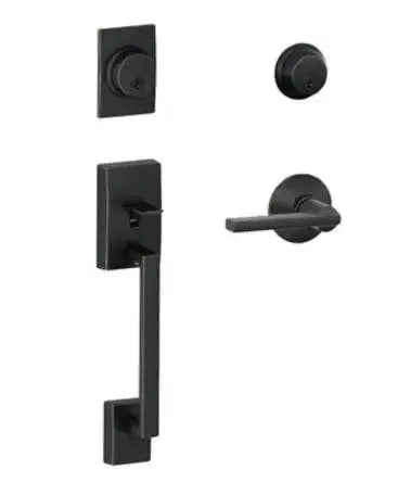 SchlageSchlage Century Double Cylinder Handleset With Latitude Lever in 