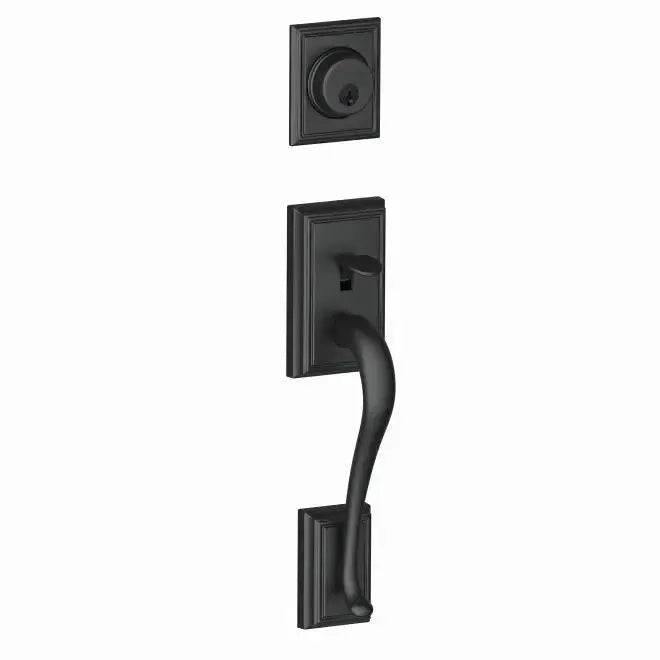 SchlageSchlage Custom Addison Dummy Exterior Handleset Only - Interior Trim Sold Separately in 