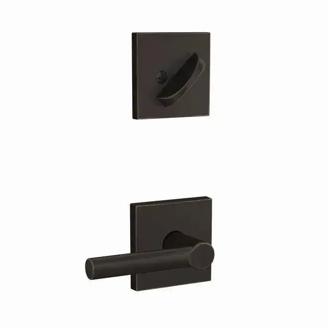 SchlageSchlage Custom Broadway Lever With Collins Rosette Interior Active Trim - Exterior Handleset Sold Separately in 