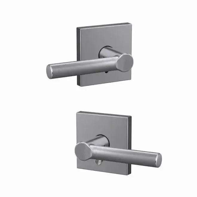 SchlageSchlage Custom Broadway Passage and Privacy Lever With Collins Rosette in 