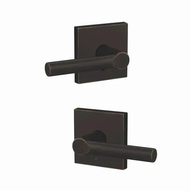 SchlageSchlage Custom Broadway Passage and Privacy Lever With Collins Rosette in 