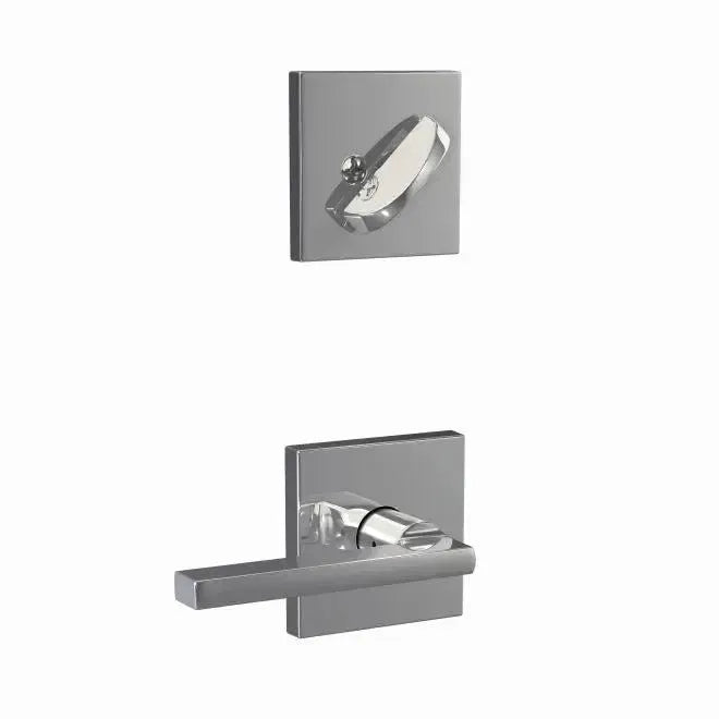 SchlageSchlage Custom Latitude Lever With Collins Rosette Interior Active Trim- Exterior Handleset Sold Separately in 