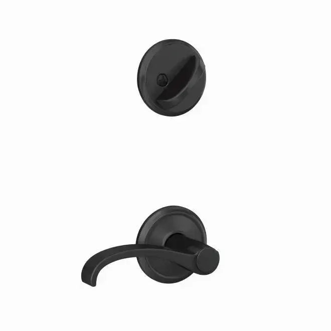 SchlageSchlage Custom Whitney Lever With Alden Rosette Interior Active Trim - Exterior Handleset Sold Separately in 