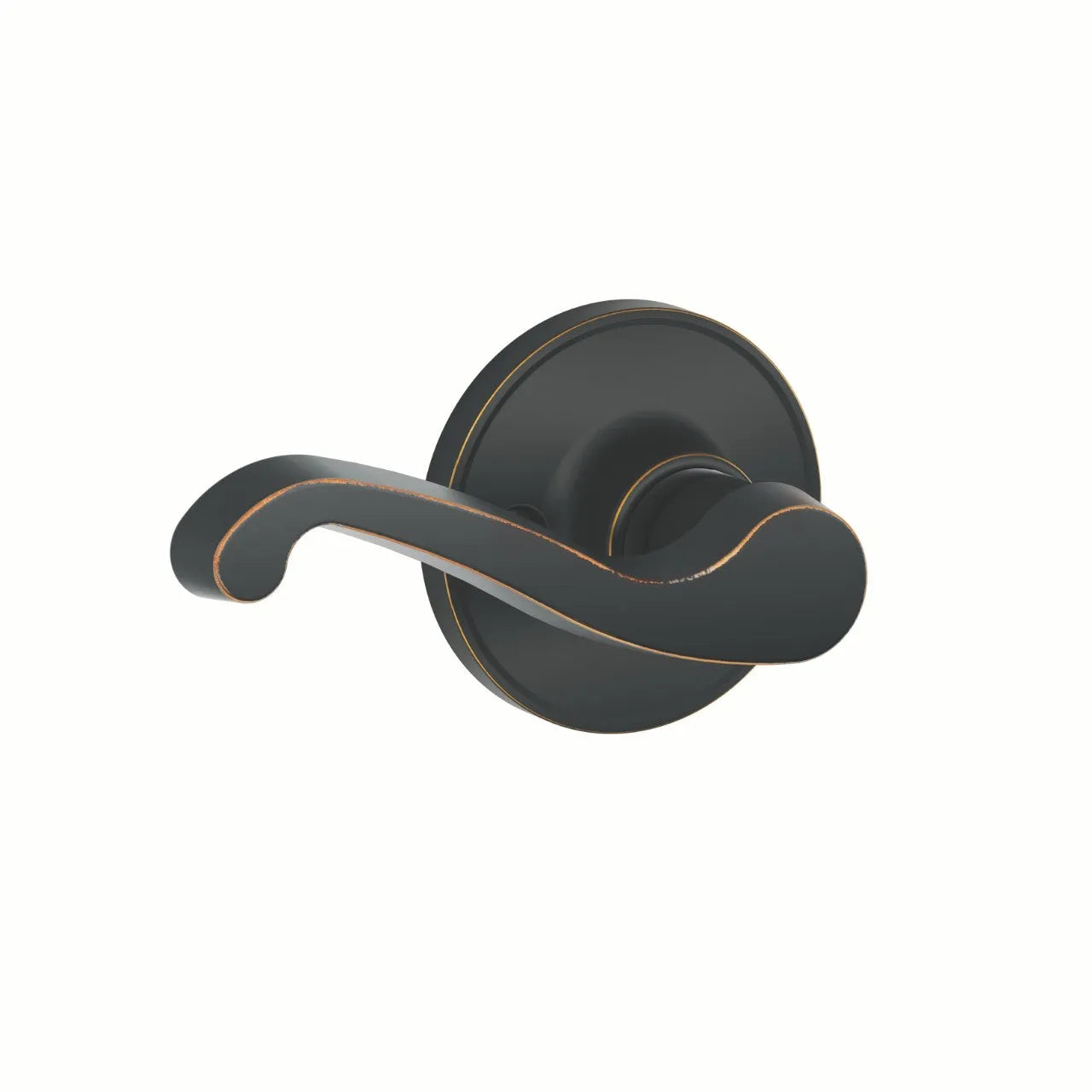 Schlage Dexter J Series LaSalle Lever Aged Bronze