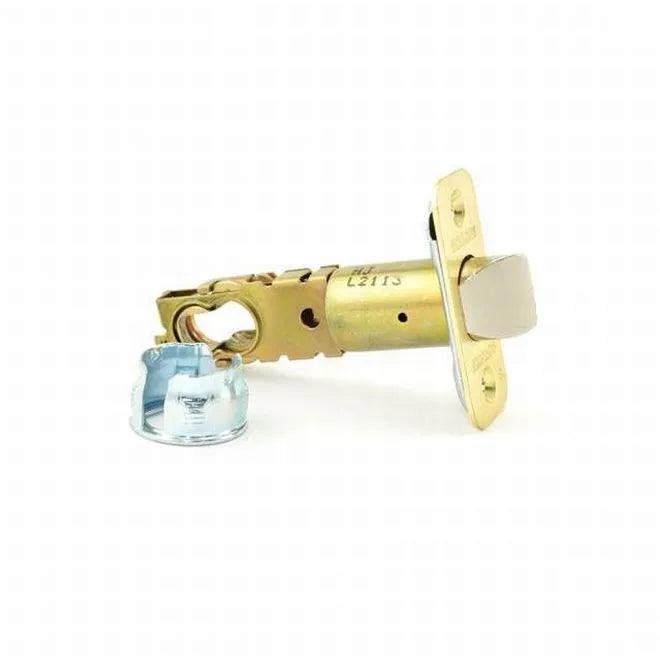 Schlage Dual Option Adjustable Spring Latch Bright Brass