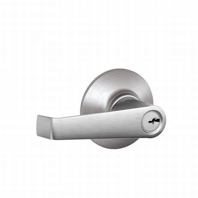 Schlage Elan Lever Storeroom Lock in Satin Chrome finish