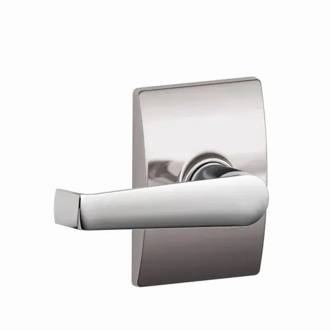 Schlage Elan Lever with Century Rosette in Bright Chrome finish