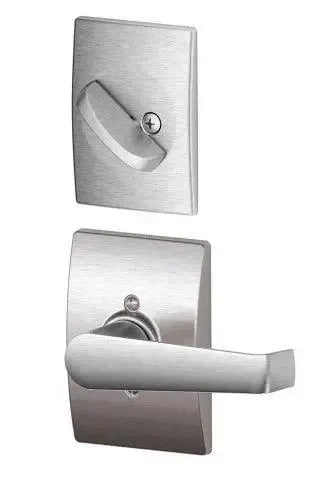 SchlageSchlage Elan Lever With Century Rosette Interior Active Trim - Exterior Handleset Sold Separately in 