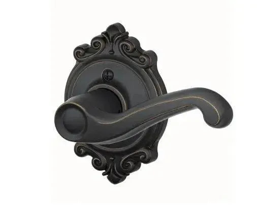 SchlageSchlage Flair Lever with Brookshire Rosette in 