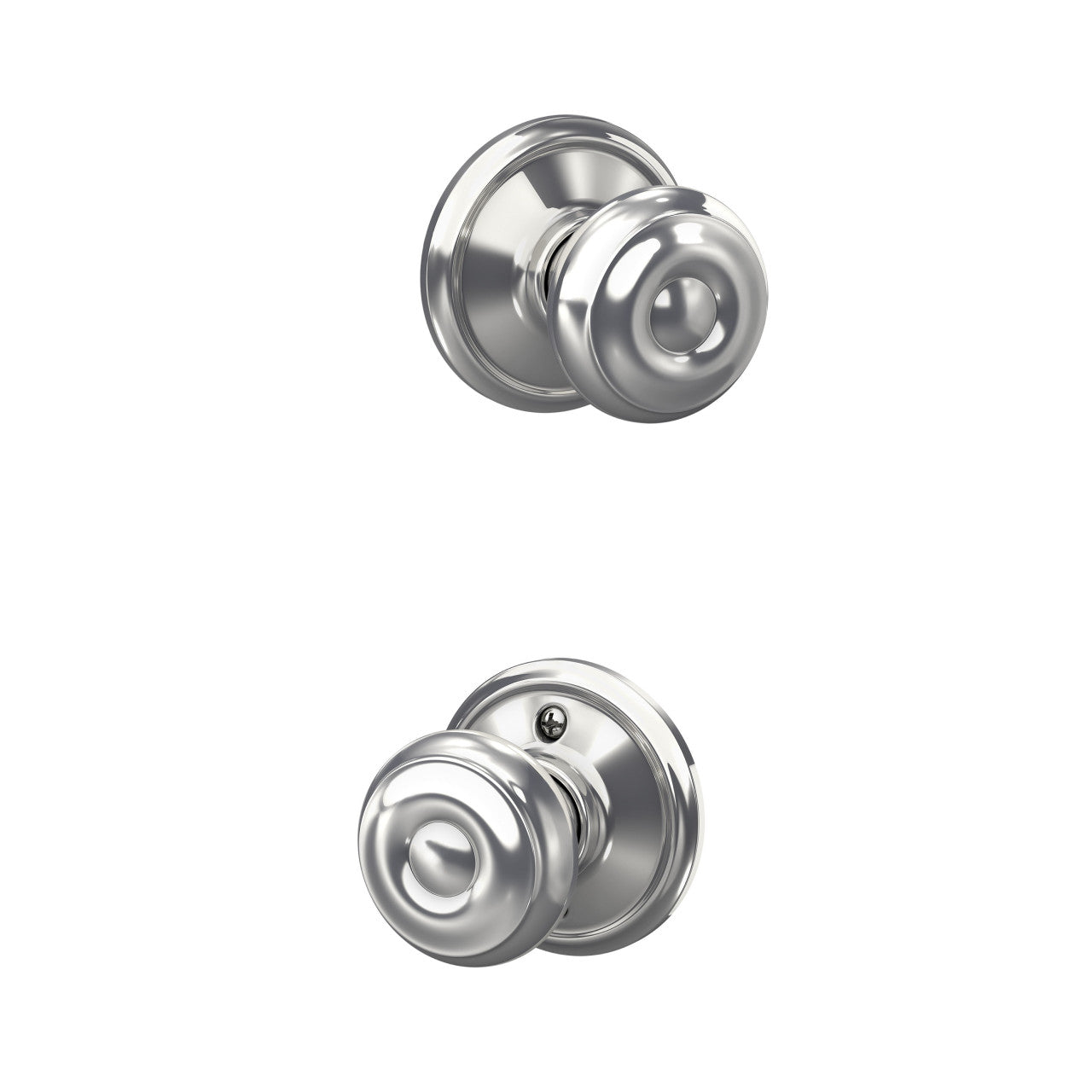 Schlage Georgian Knob Bright Chrome