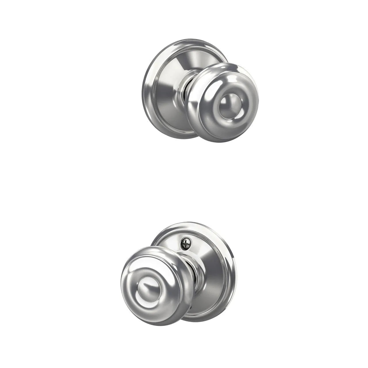 Schlage Georgian Knob Bright Chrome