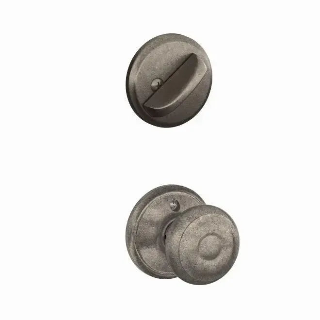 SchlageSchlage Georgian Knob Interior Active Trim - Exterior Handleset Sold Separately in 