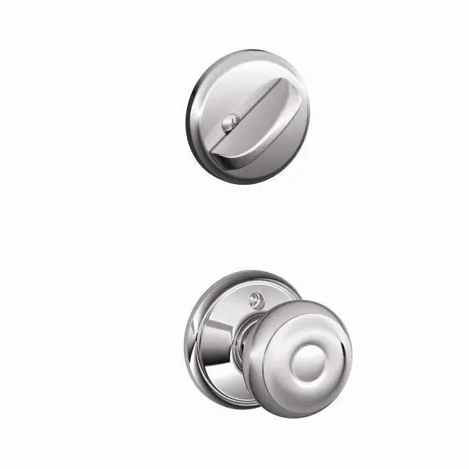 SchlageSchlage Georgian Knob Interior Active Trim - Exterior Handleset Sold Separately in 