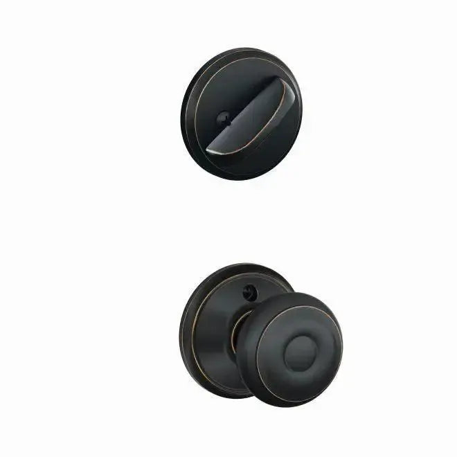 SchlageSchlage Georgian Knob Interior Active Trim - Exterior Handleset Sold Separately in 
