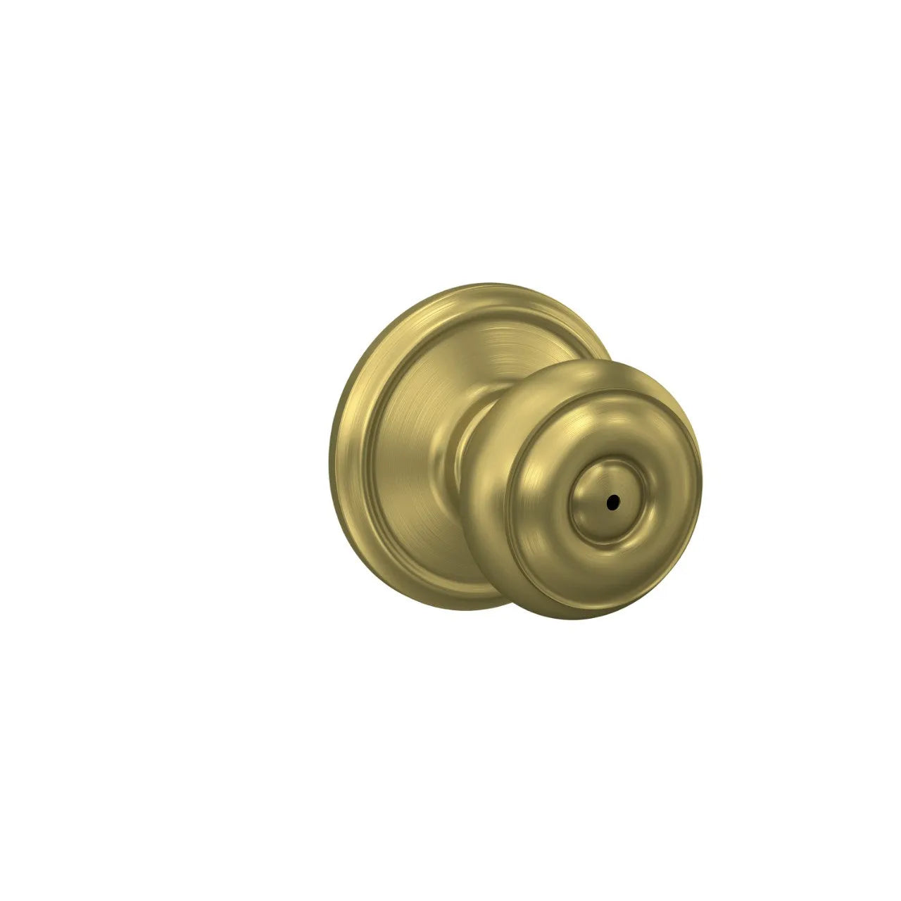 Schlage Georgian Knob Satin Brass