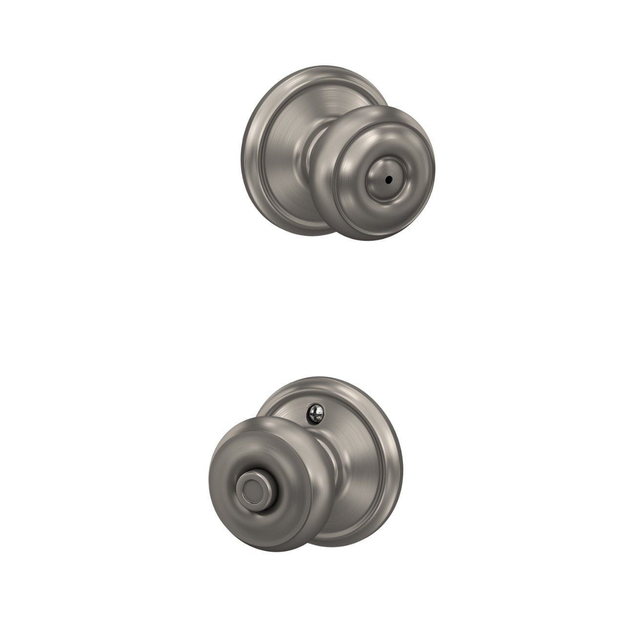 Schlage Georgian Knob Satin Nickel