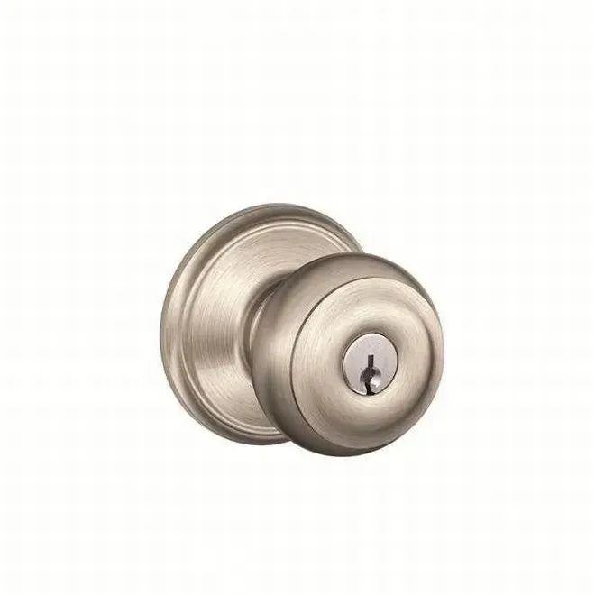 Schlage Georgian Knob Satin Nickel