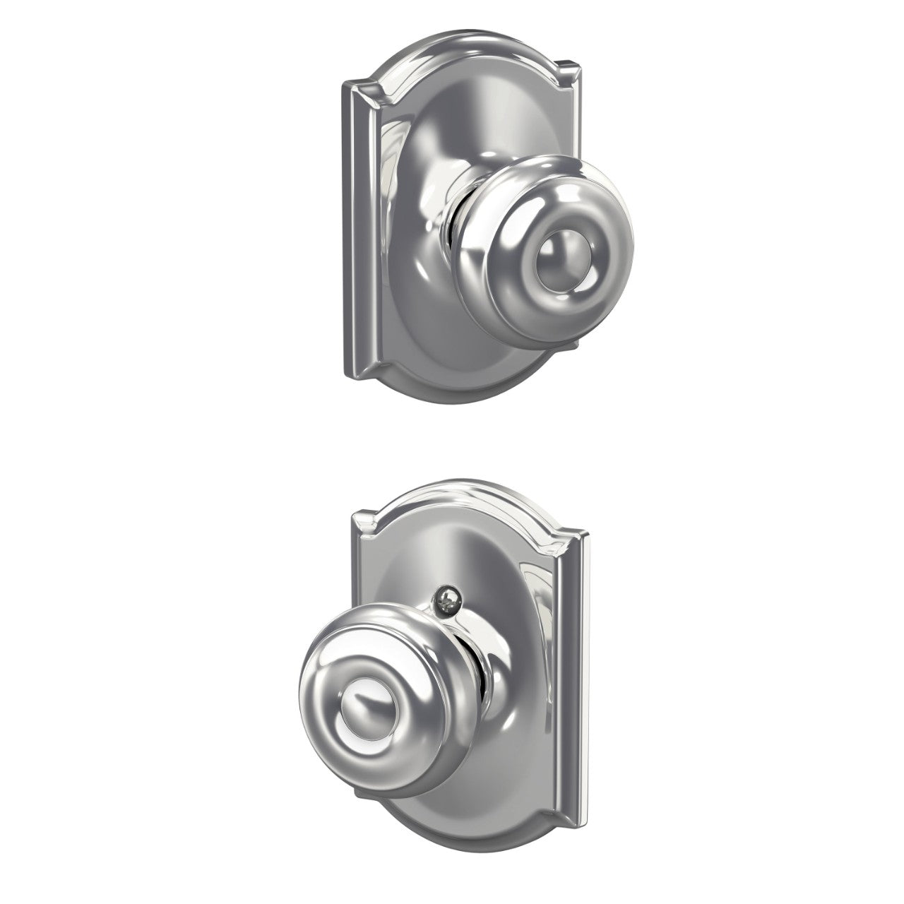 Schlage Georgian Knob with Camelot Rosette