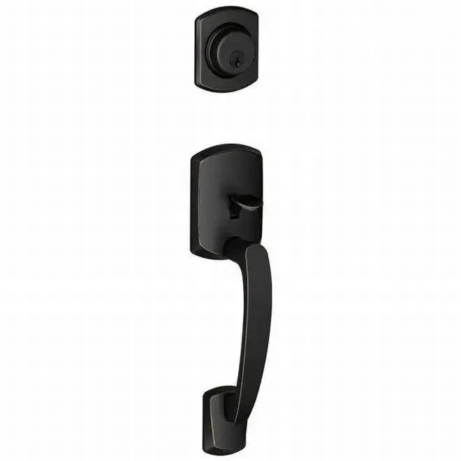 SchlageSchlage Greenwich Dummy Exterior Handleset Only - Interior Trim Sold Separately in 