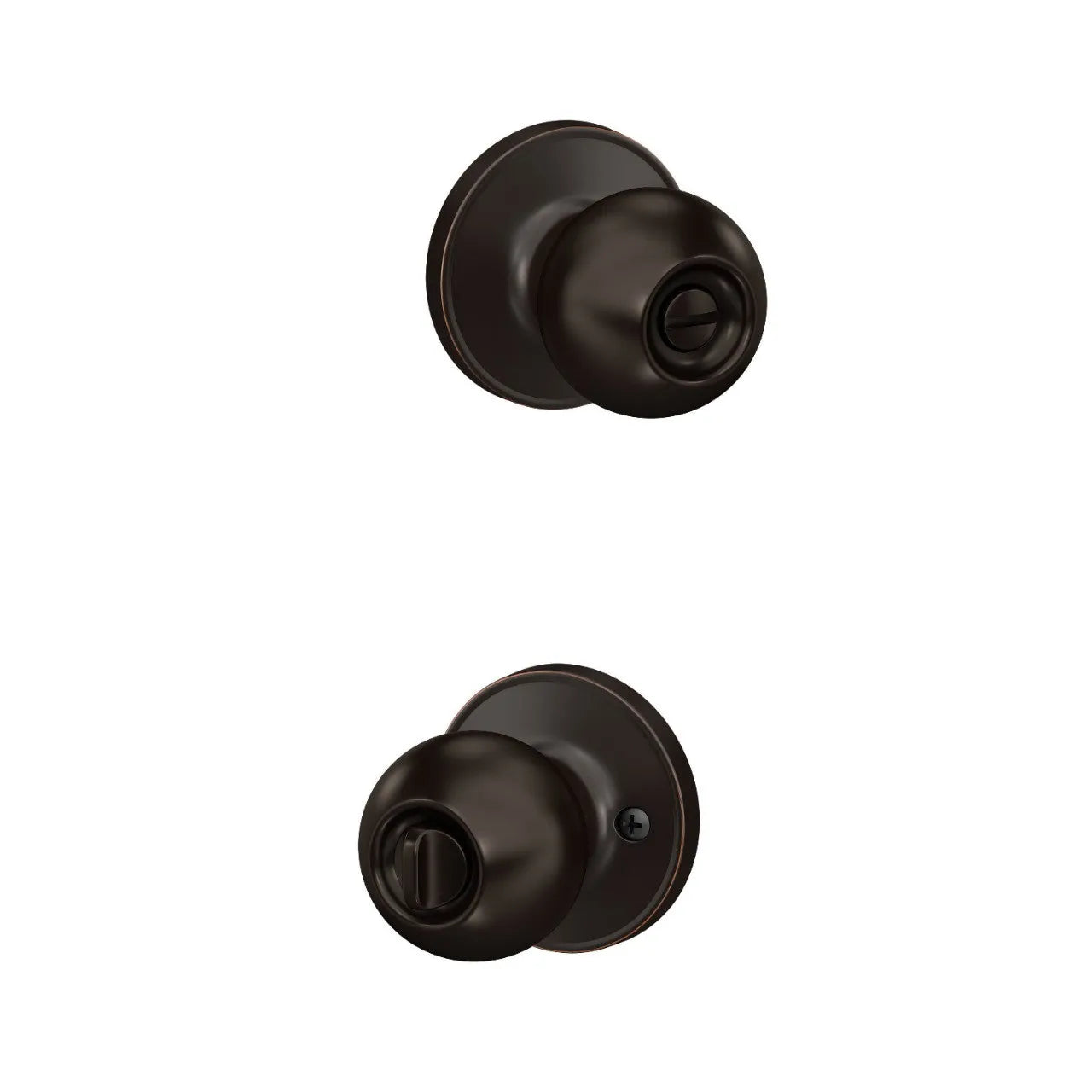 Schlage J Dexter Series Corona Knob Aged Bronze