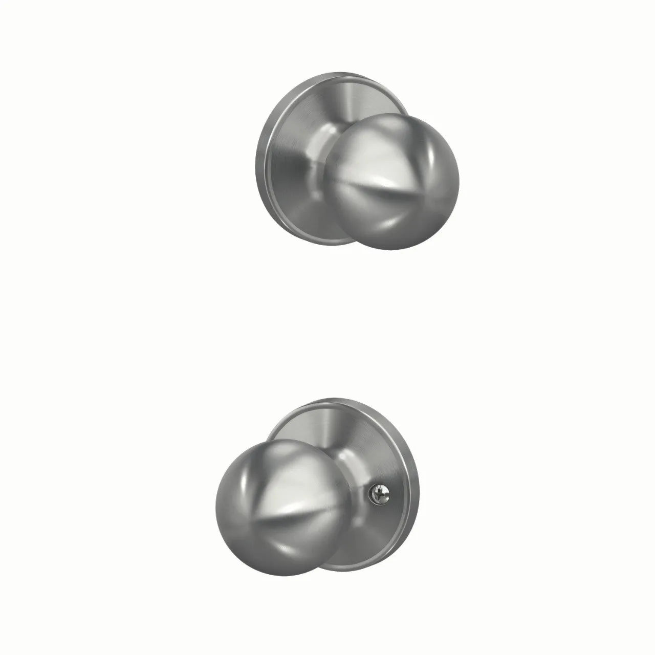 Schlage J Dexter Series Corona Knob Satin Stainless Steel