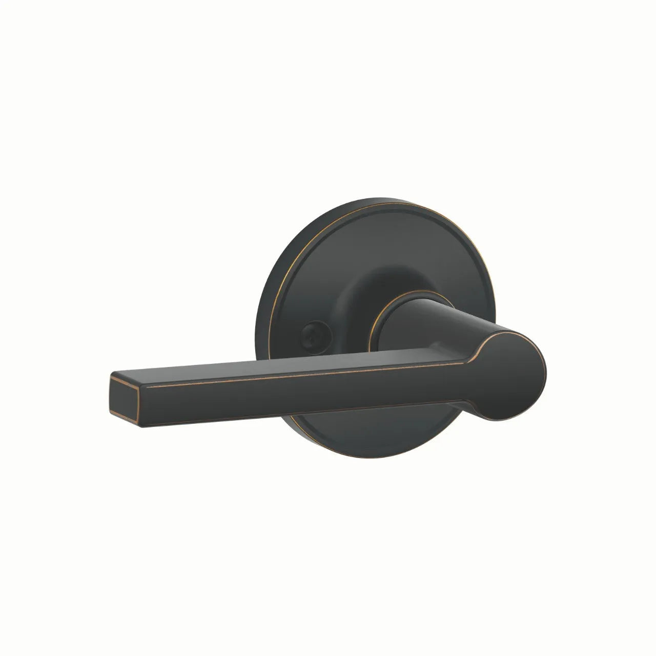 Schlage J Dexter Series Solstice Lever Aged Bronze