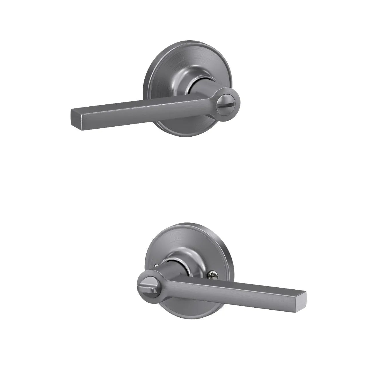 Schlage J Dexter Series Solstice Lever Satin Chrome