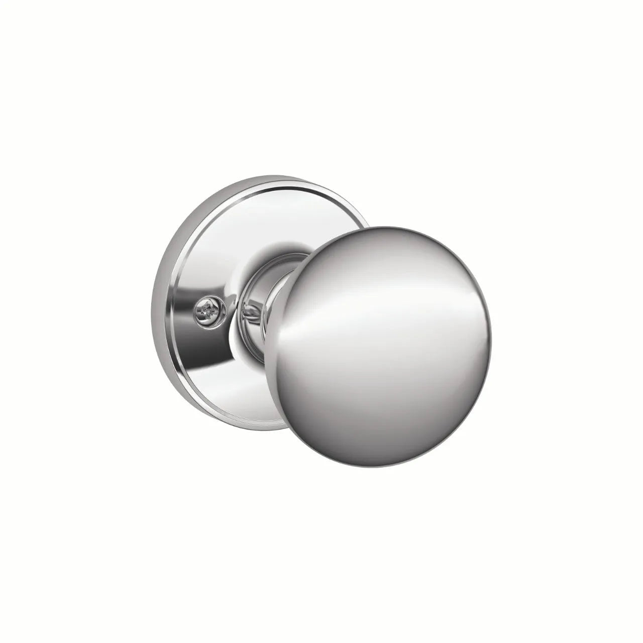 Schlage J Dexter Series Stratus Knob Bright Chrome