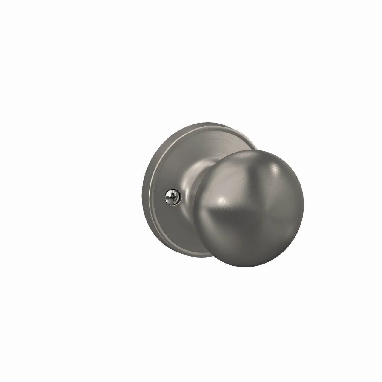 Schlage J Dexter Series Stratus Knob Satin Nickel