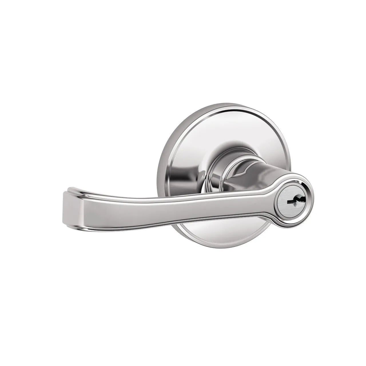 Schlage J Dexter Series Torino Lever Bright Chrome