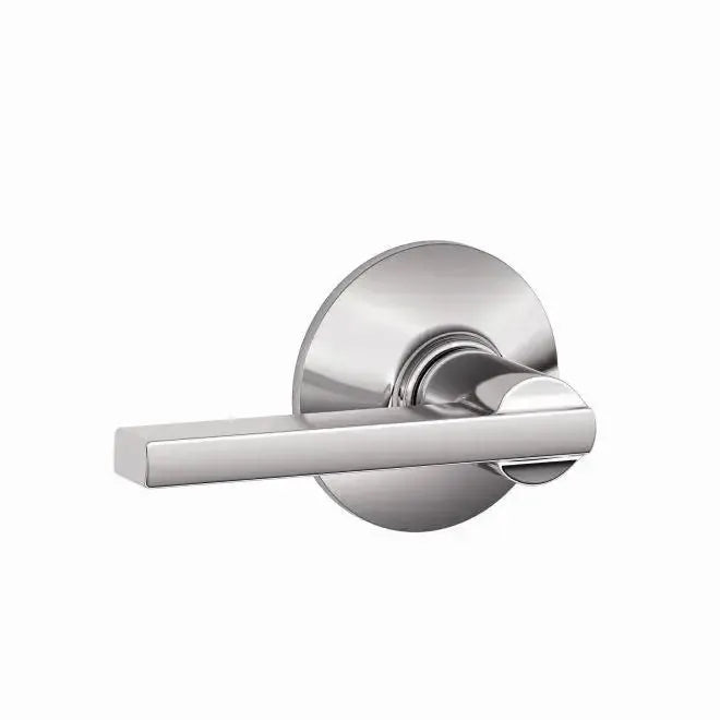Schlage Latitude Lever in Bright Chrome finish