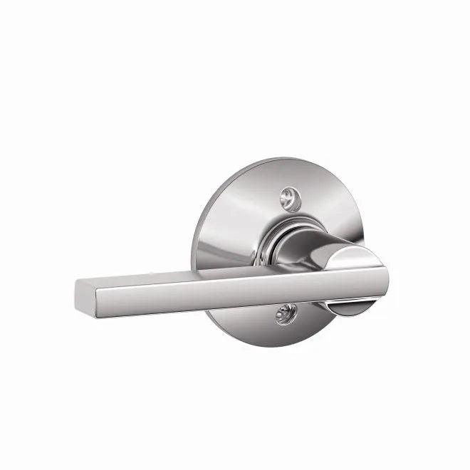 Schlage Latitude Lever Half Dummy in Bright Chrome finish