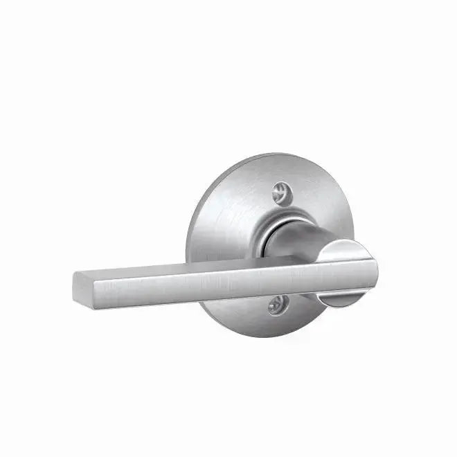 Schlage Latitude Lever in Satin Chrome finish