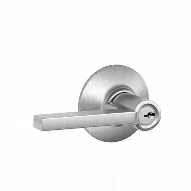 Schlage Latitude Lever in Satin Chrome finish