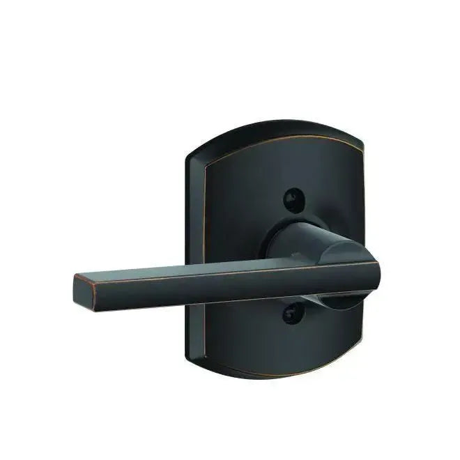SchlageSchlage Latitude Lever With Greenwich Rosette Interior Active Trim - Exterior Handleset Sold Separately in 
