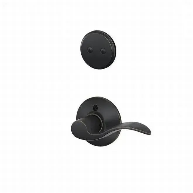 SchlageSchlage Left Hand Accent Dummy Lever Interior Trim - Exterior Handleset Sold Separately in 