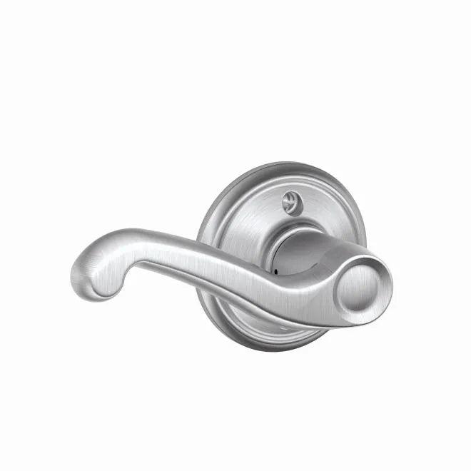 Schlage Left Hand Flair Lever Half Dummy Satin Chrome